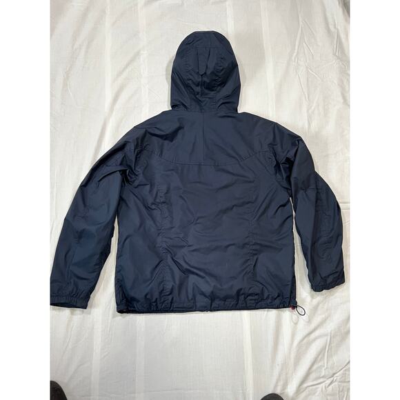 LL Bean Fleece Lined Windbreaker Jacket Size Large - Picture 3 of 5